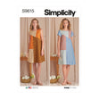 Simplicity Pattern SS9615 Misses' Dresses