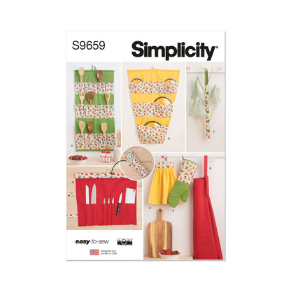 Simplicity Pattern 9659 Kitchen Home Decor