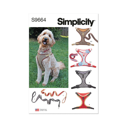 Simplicity Pattern 9664 Pet Accessories