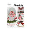 Simplicity Pattern 9668 Holiday Craft, Tree Skirt