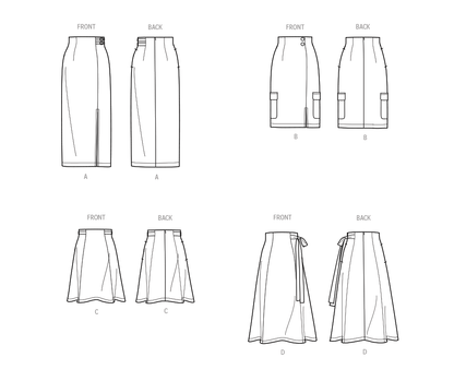 Simplicity Pattern 9683 Misses Skirt/Pants