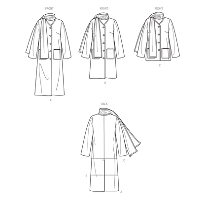 Simplicity Pattern 9685 Misses Jacket/Coat