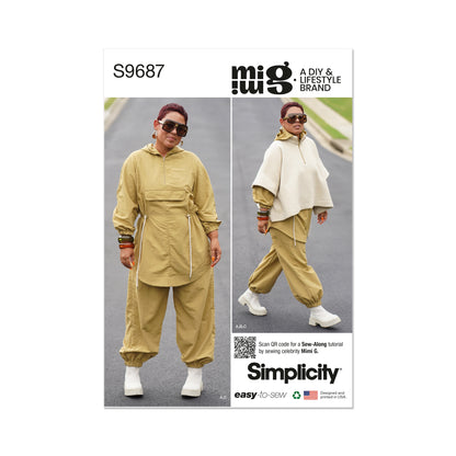 Simplicity Pattern 9687 Misses Sportswear