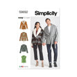Simplicity Pattern 9692 Unisex Jacket/Coat