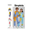 Simplicity Pattern 9695 Girl/Boy Sportswear
