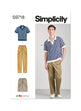 Simplicity Pattern S9718 Men/Boy Sportswear