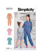 Simplicity Pattern S9722 Child/Girl Sportswear