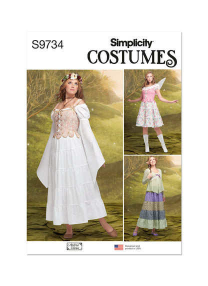 Simplicity Pattern S9734 Misses Costume