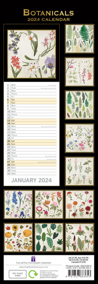 Botanical Acrylic Calendar