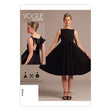 Vogue Pattern V1102 Misses' Dress