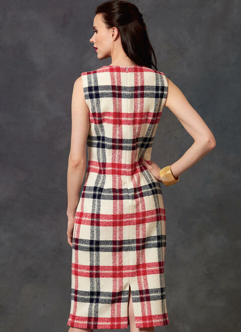 Vogue Pattern V1643 
Misses'/Misses' Petite Jacket, Dress and Skirt A5(6-8-10-12-14)