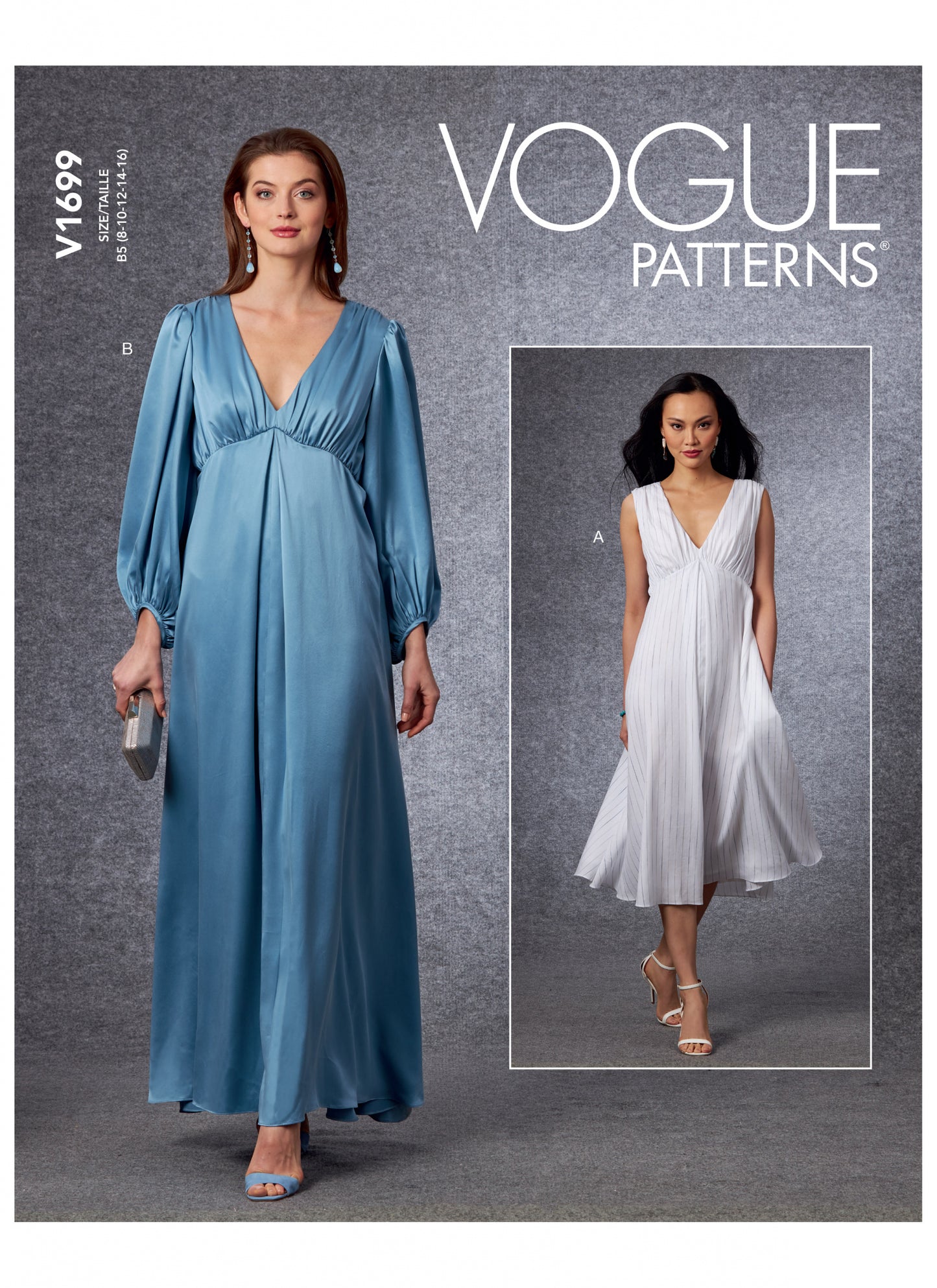 Vogue Pattern V1699 Misses' Dress