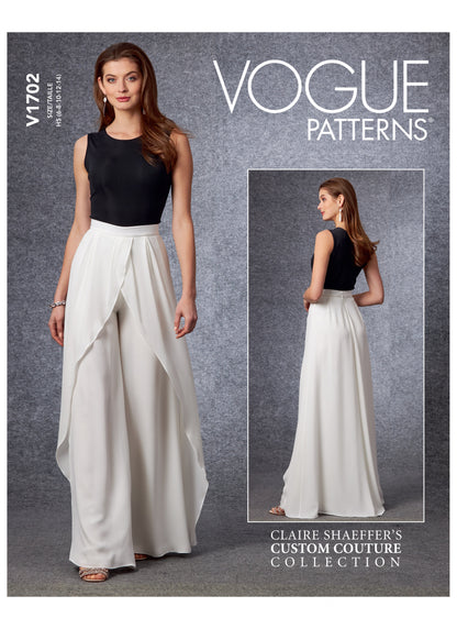 Voguepattern V1702 Misses' Pants