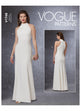 Vogue Pattern V1748 Misses' Special Occasion Dress