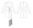 Vogue Pattern V1776 Misses Dress