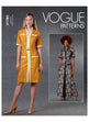 Vogue Pattern V1781 Misses Dress & Belt