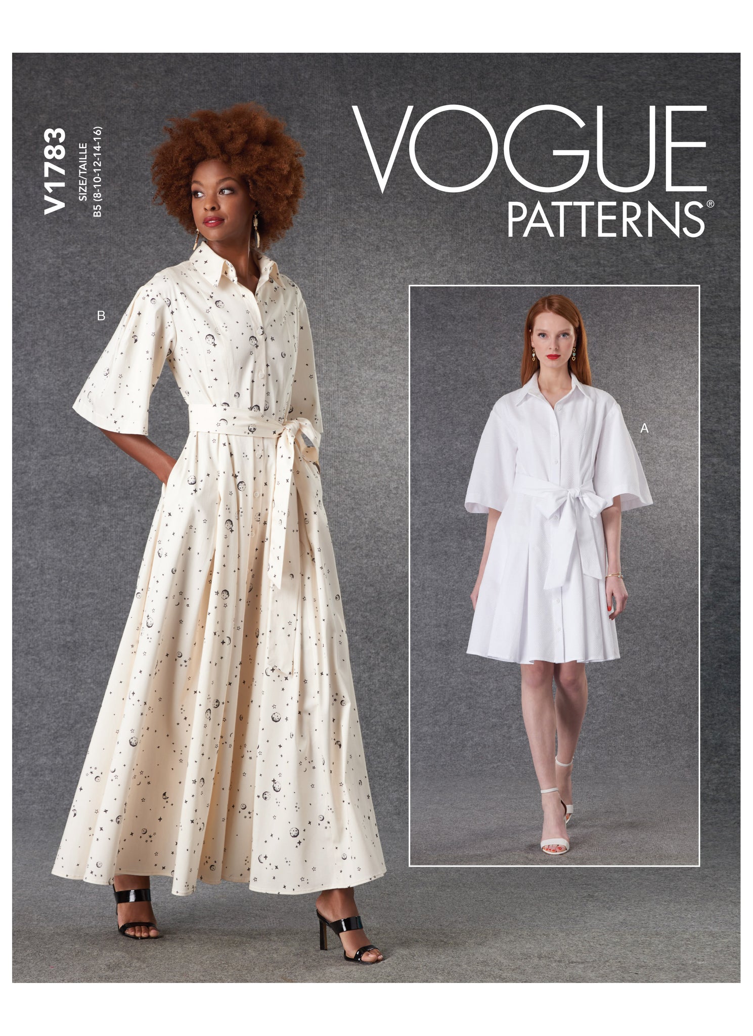 Vogue Pattern V1783 Misses Dress & Belt – Lincraft