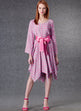 Vogue Pattern V1796 Misses' Dress & Belt