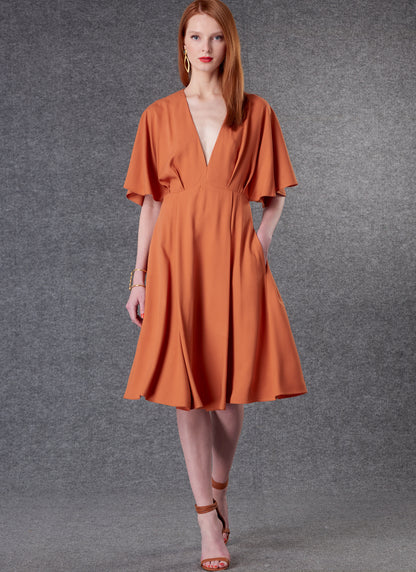 Vogue Pattern V1801  Misses' Dresses