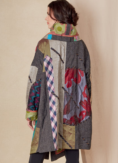 Voguepattern V1816  Misses' Reversible Coat