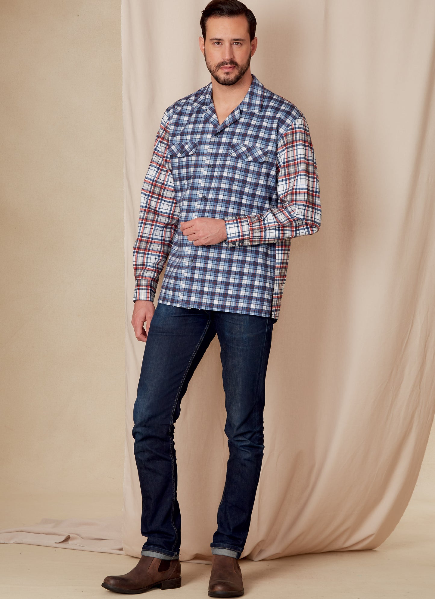 Voguepattern V1827  Unisex Shirts