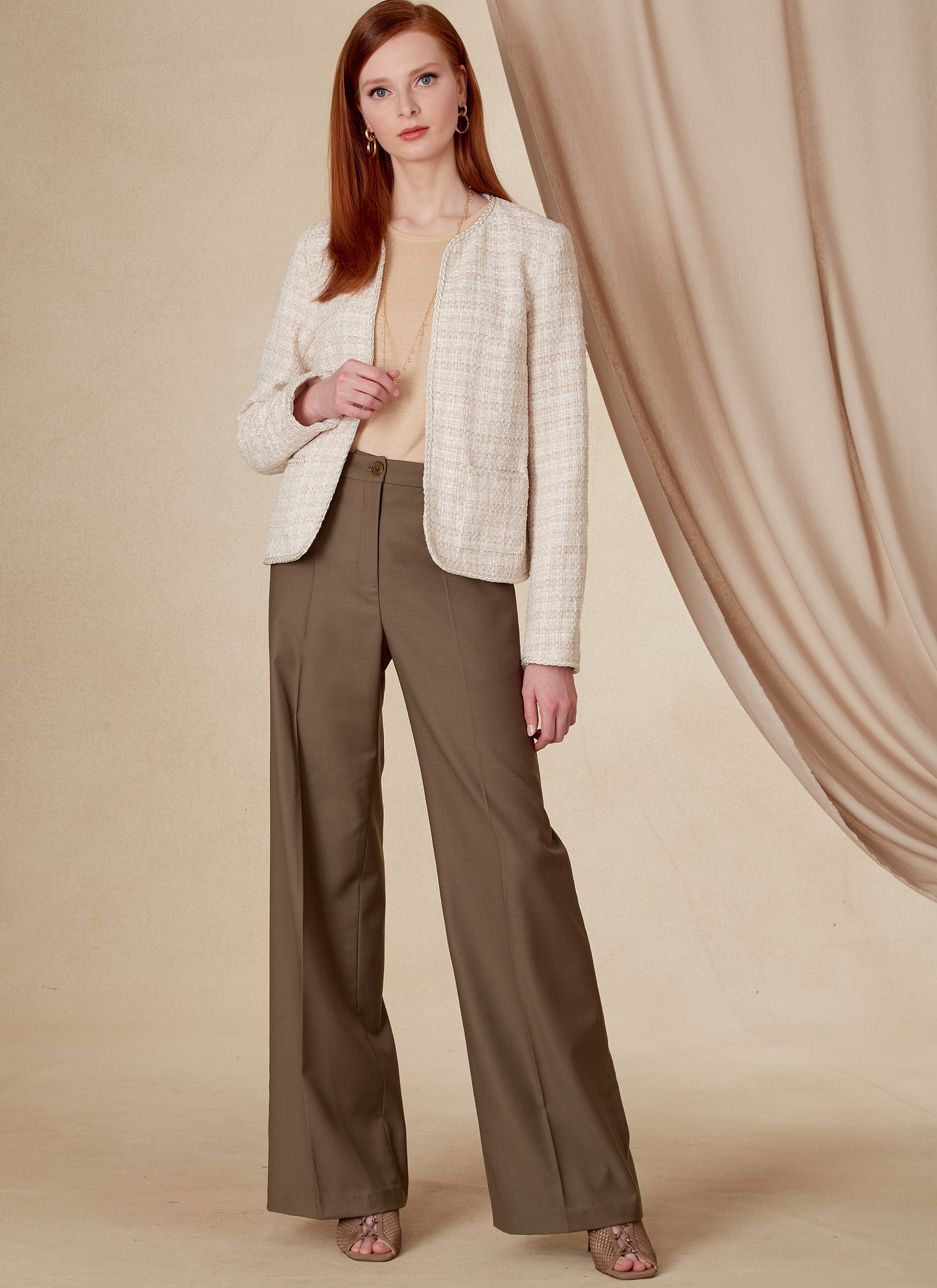 Voguepattern V1830  Misses' Jacket and Pants