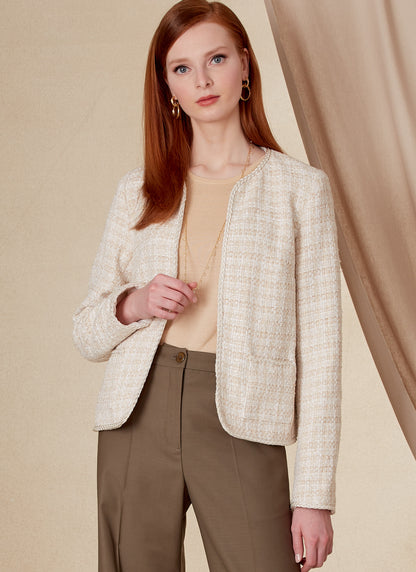 Voguepattern V1830  Misses' Jacket and Pants