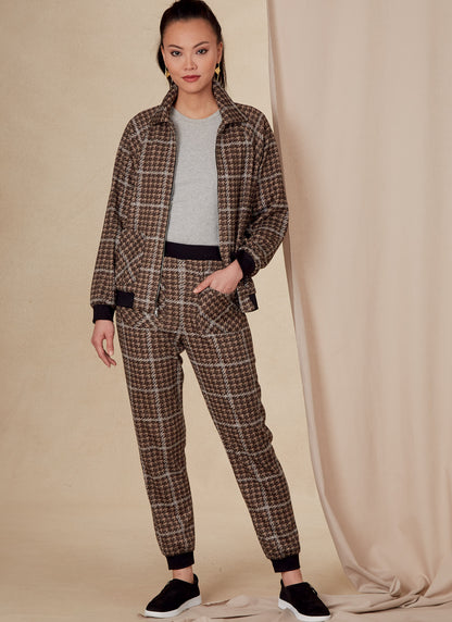 Voguepattern V183Misses' and Misses' Petite Jacket and Pants
