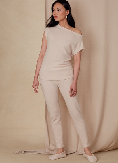 Voguepattern V1835 Miss Top, Pant, Slipper