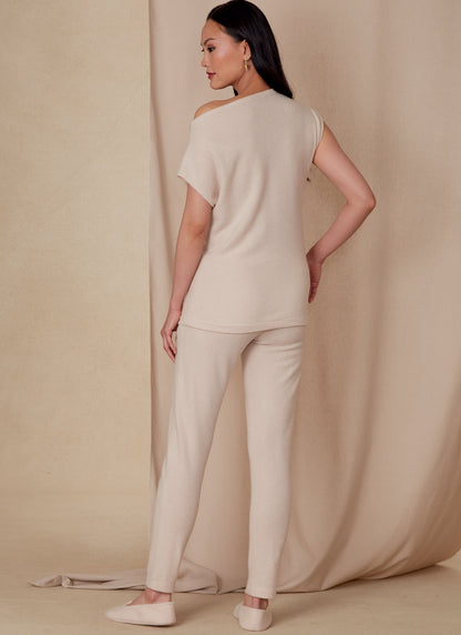 Voguepattern V1835 Miss Top, Pant, Slipper