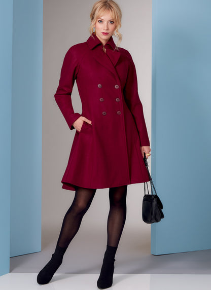 Vogue Pattern V1837 Misses' Coat