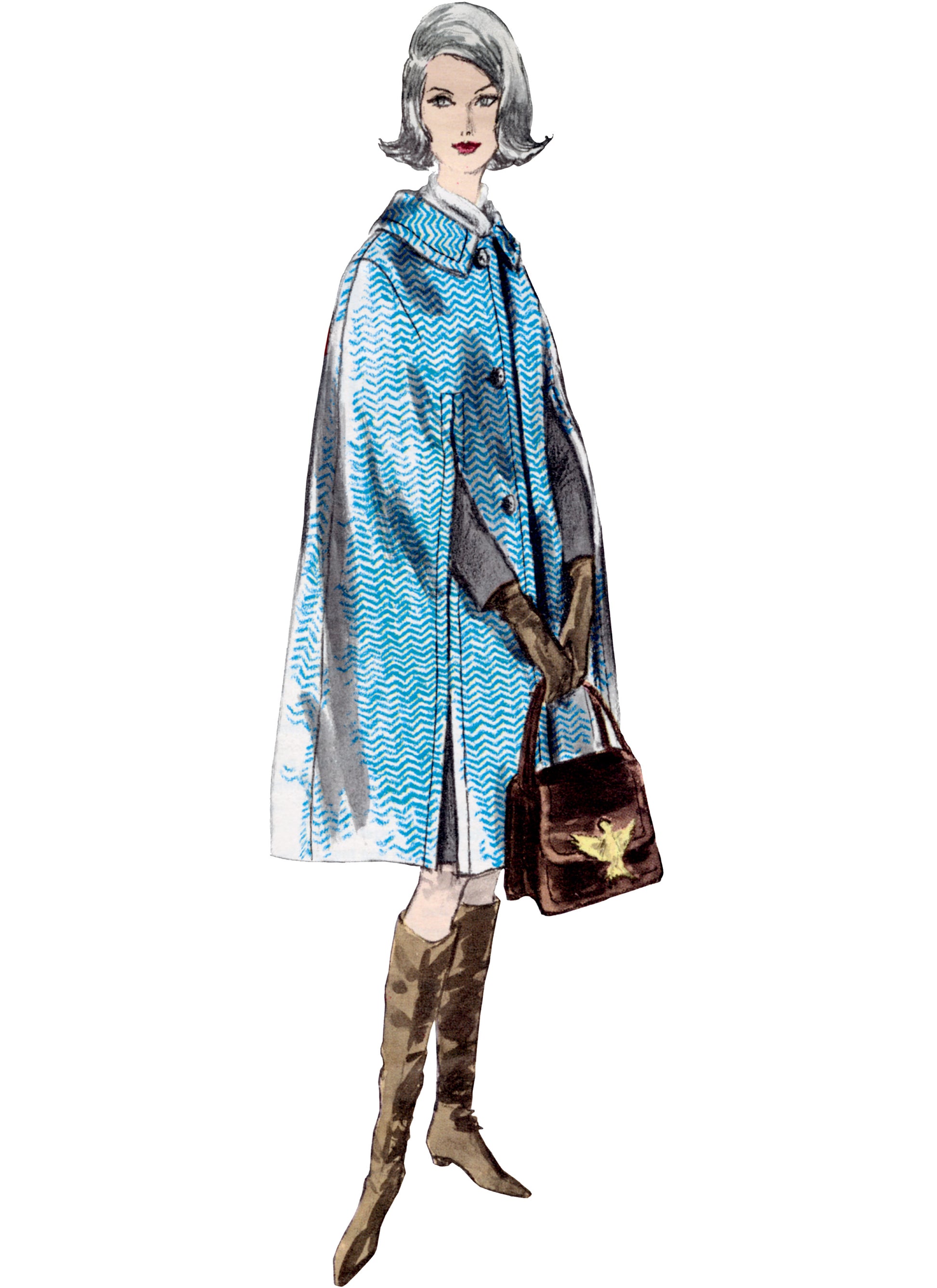Vogue V1838 Misses' Cape