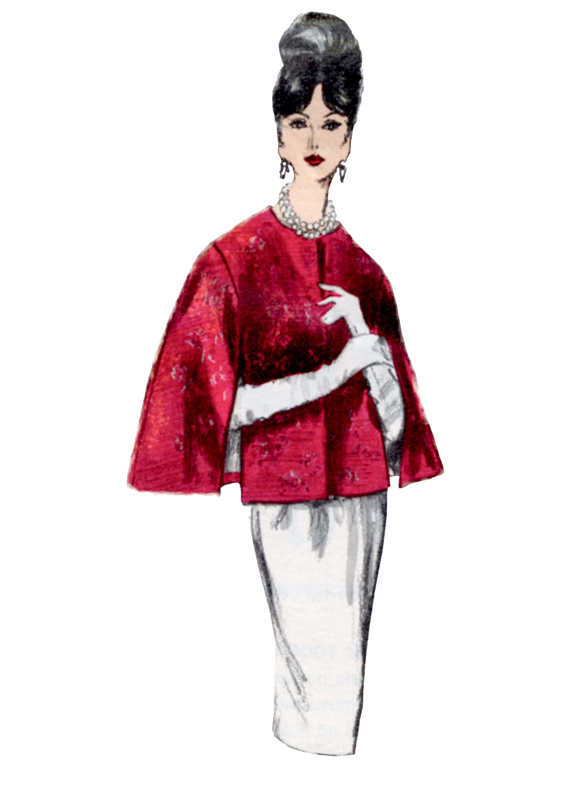 Vogue V1838 Misses' Cape