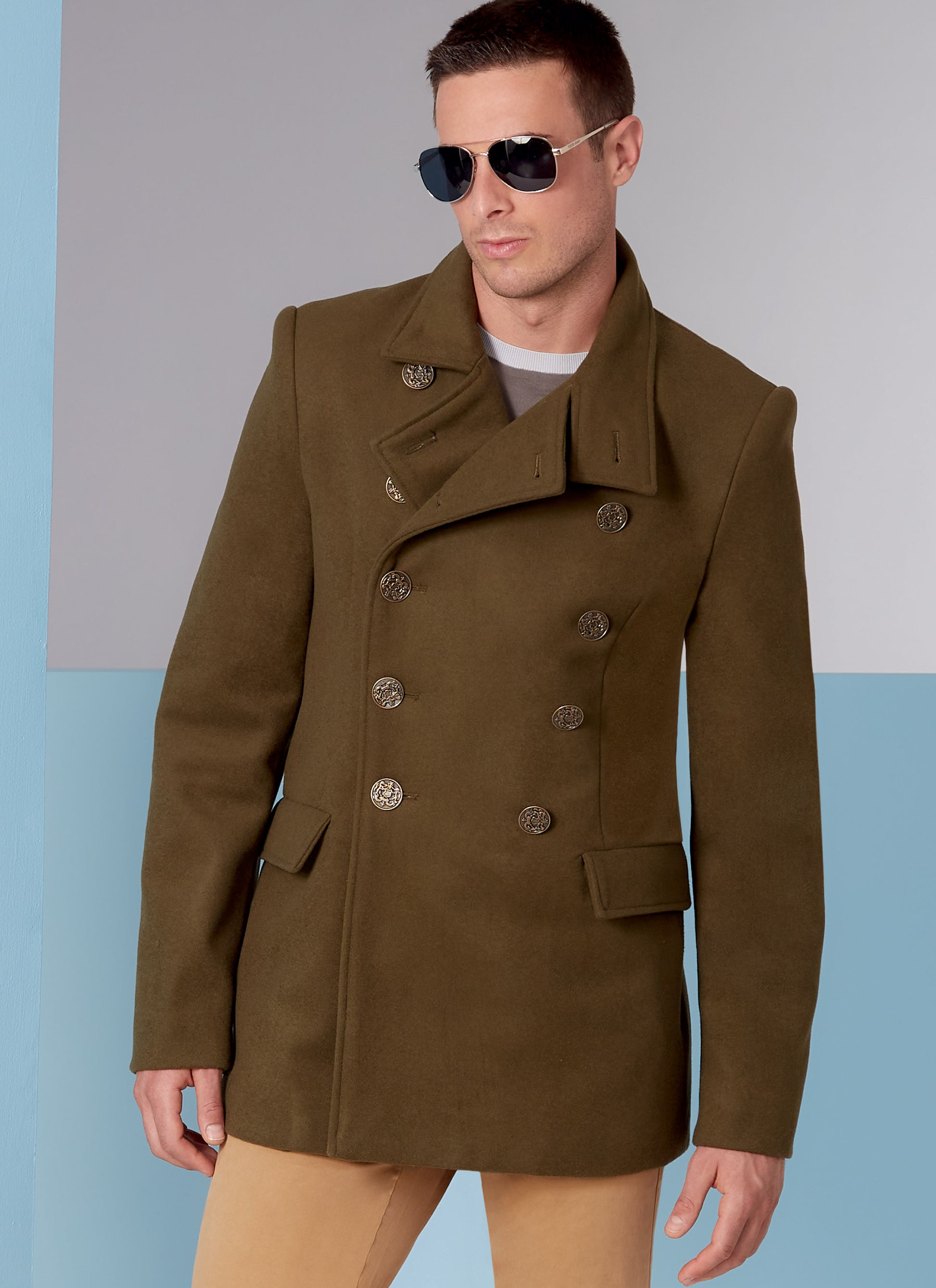 Vogue V1853 Men's Coat