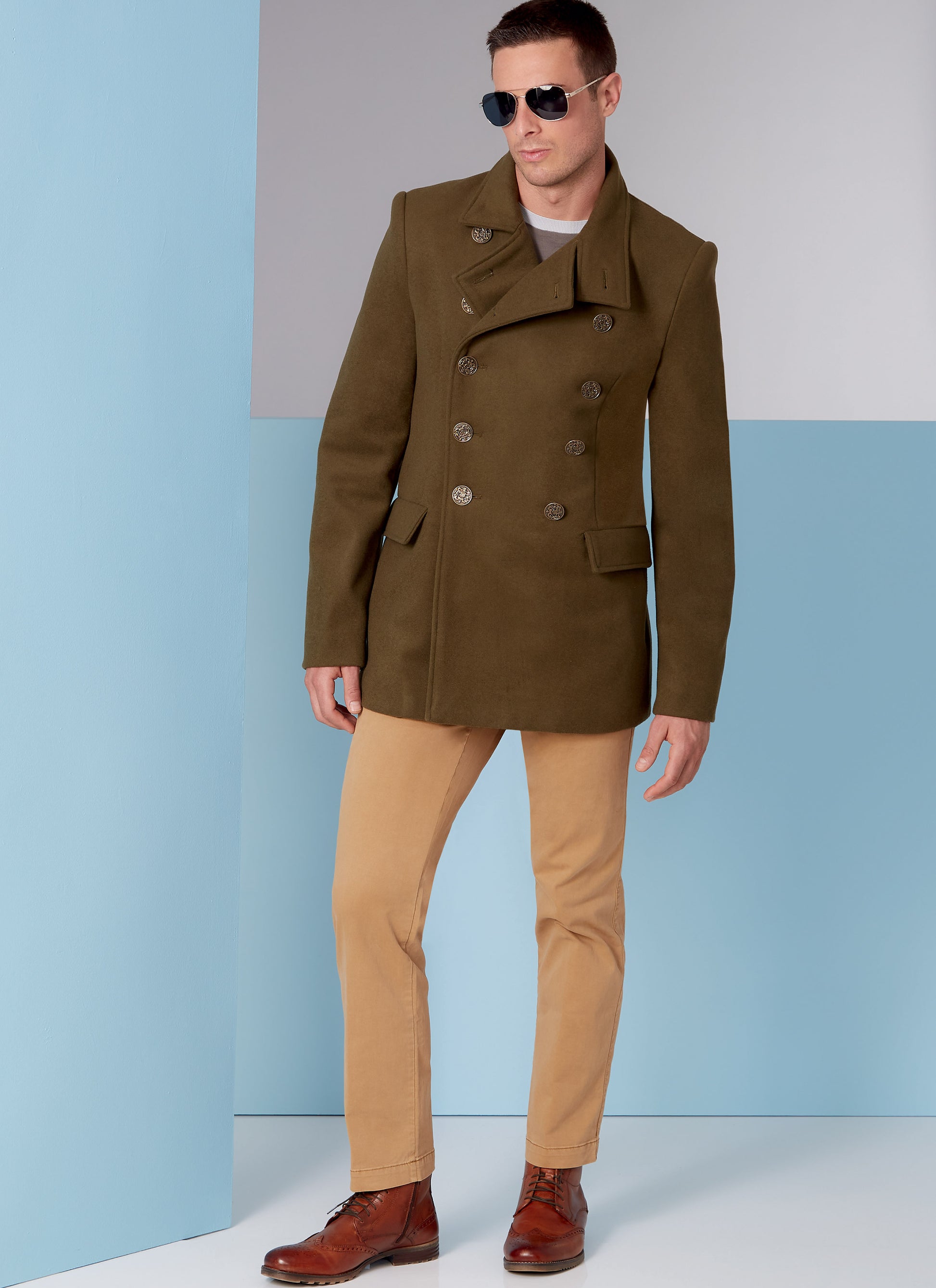 Vogue V1853 Men's Coat