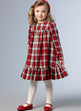 Vogue V1857 Child/Girl Dress