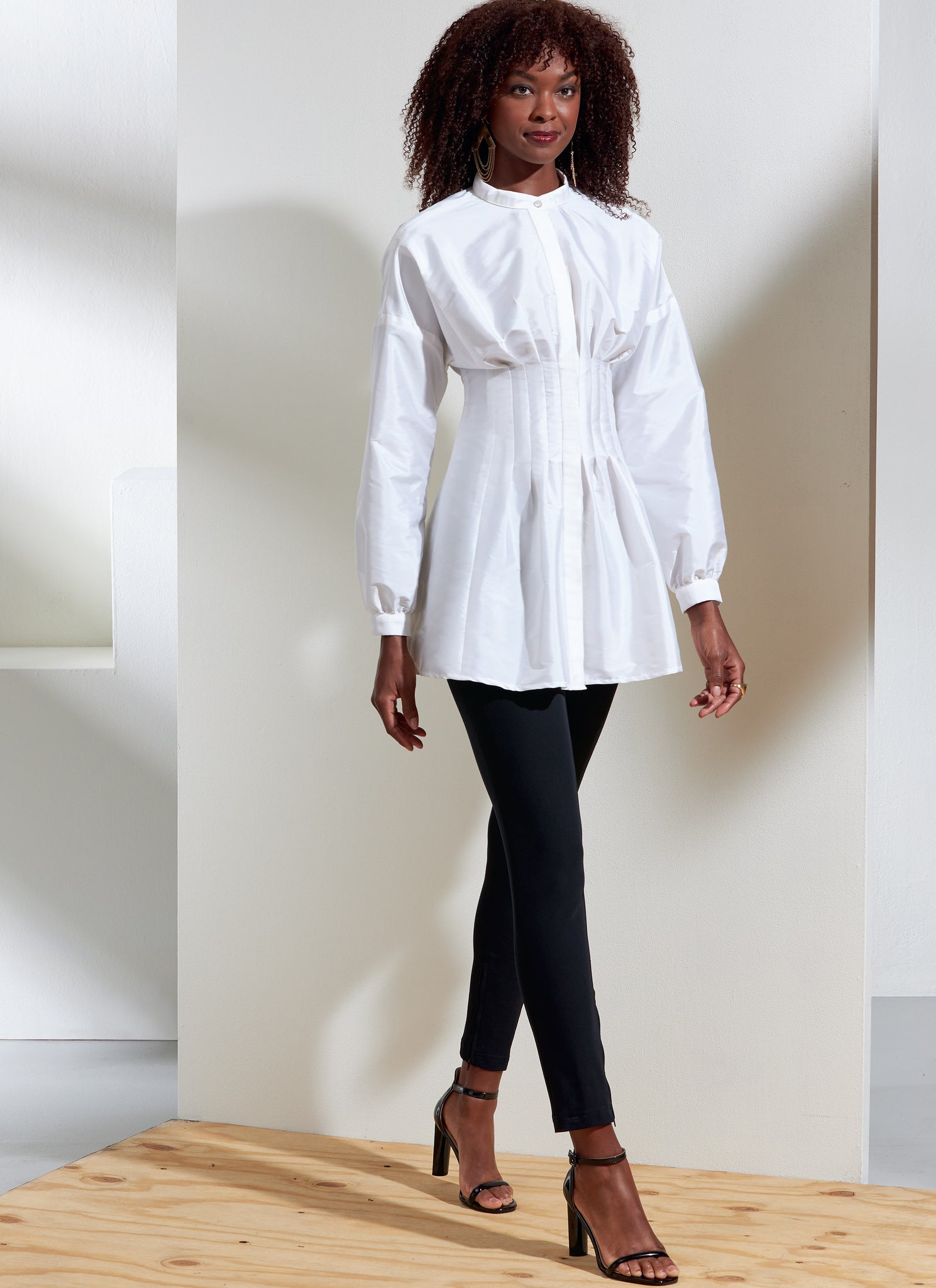 Zara white pleated shirt hot sale dress