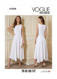 Vogue Pattern V1878 Misses' and Misses' Petite Dress by Tom and Linda Platt