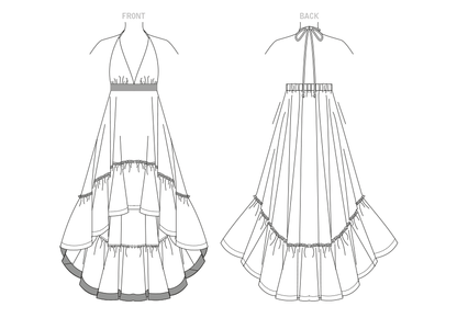 Vogue Pattern V1881 Misses' Dress by Júlio César