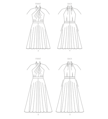 Vogue Pattern V1883 Misses' Dress