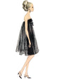 Vogue Pattern V1885 Misses' Special Occasion Dress