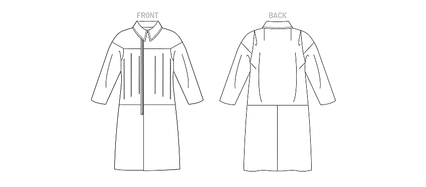 Vogue Pattern V1911 Misses' Coat