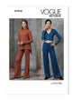 Vogue Pattern V1914 Miss Cardigan, Tunic & Pants