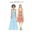 Vogue Pattern V9053 Misses' Dress
