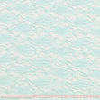 Angel Lace Fabric, Mint- Width 140cm
