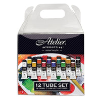 Atelier Interactive Acrylic Paint, 20ml- Box of 12