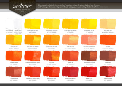 Atelier Interactive Acrylic Paint, Box of 7- 80ml