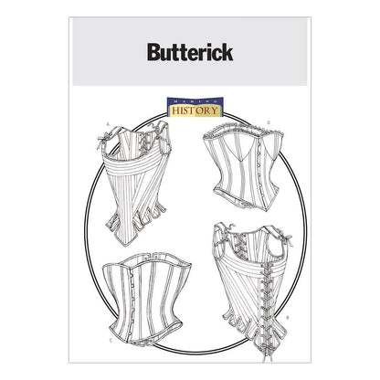 Butterick Pattern B4254 Misses' Stays and Corsets