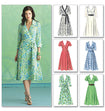 Butterick Pattern B5030 Misses' Dress, Belt and Sash