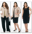 Butterick Pattern B5719 Misses'/Women's Jacket, Dress, Skirt and Pants